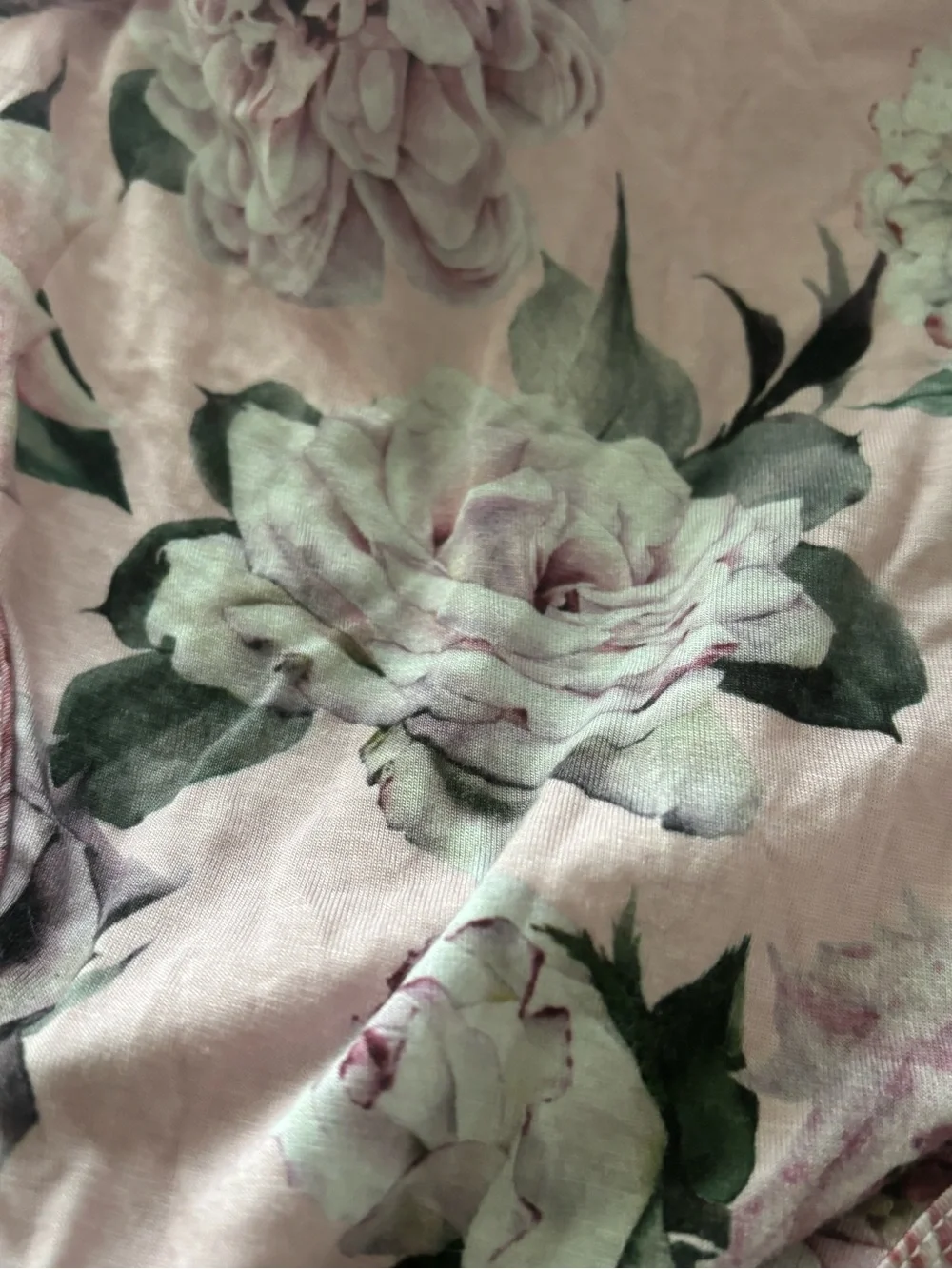 Bums & Roses Baby Girl Pink Floral Tulle Bodysuit Romper 18-24M Long Sleeve